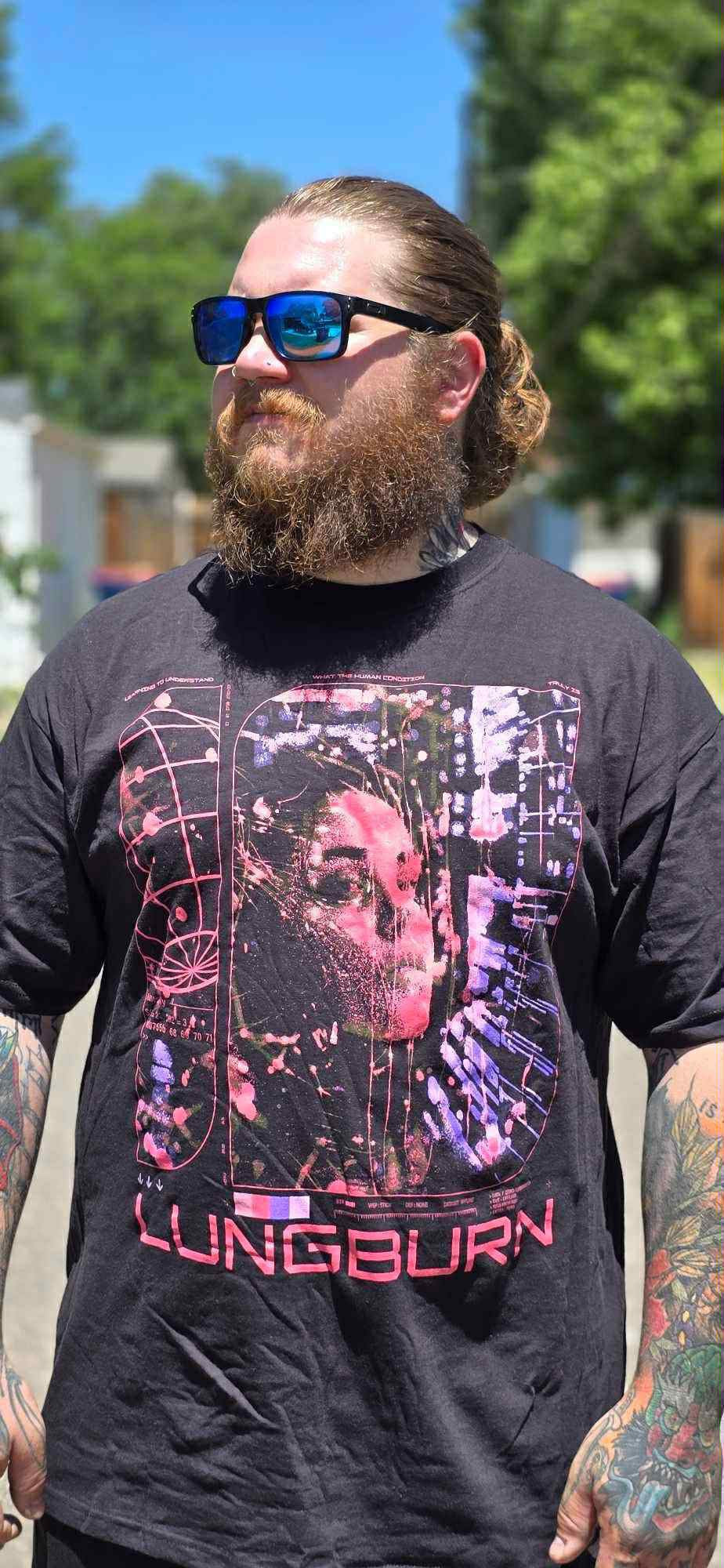 Kaleidoscope one sided T-shirt