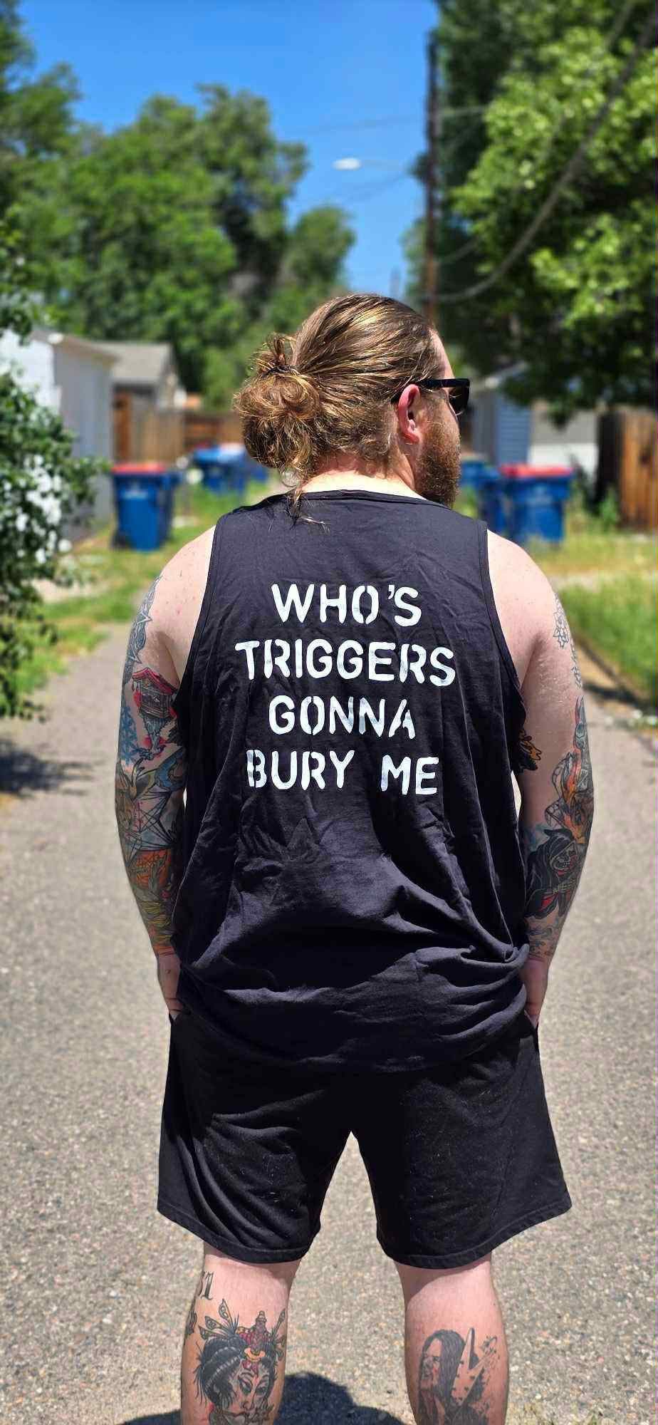 Double sided Anime Tigger tank